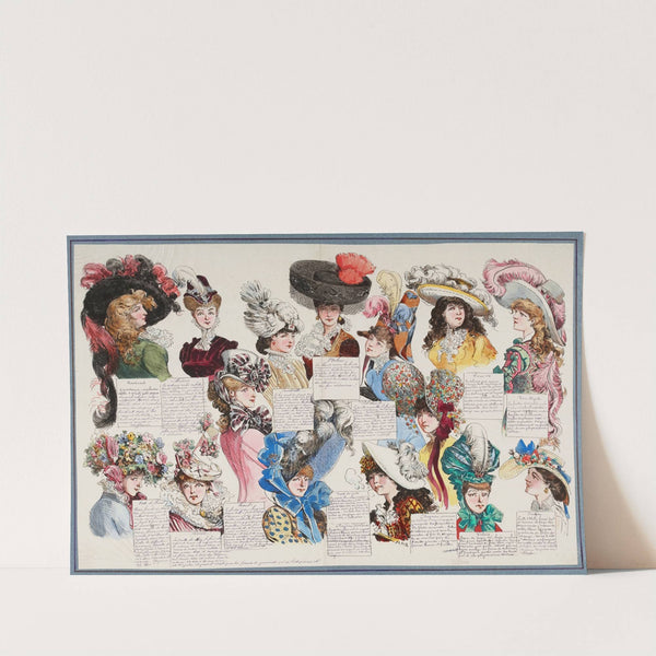 Femmes et chapeaux by Sahib