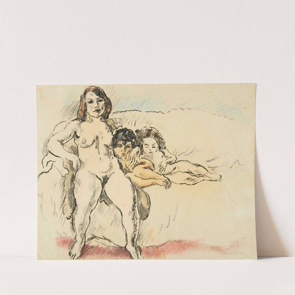 Femmes Et Enfants (1922) by Jules Pascin