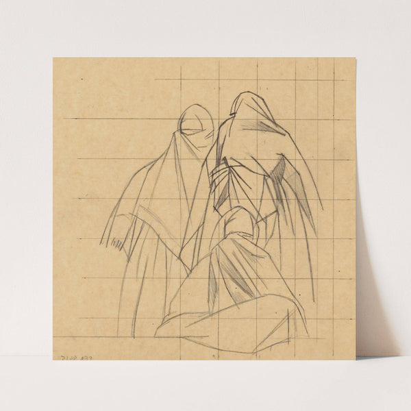 Femmes sur la terrasse by Bernard Boutet de Monvel