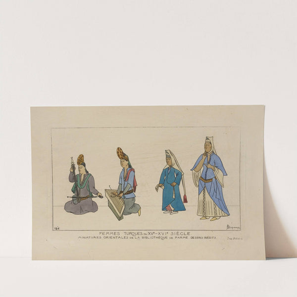 Femmes Turques du XVe-XVIe siècle. Miniatures orientales de la Bibliothèque de Parme by Raphaël Jacquemin