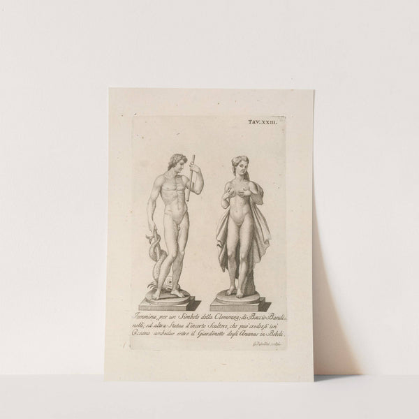 Femmina, per un Simbolo della Clemenza; di Baccio Bandinelli by Gaetano Vascellini