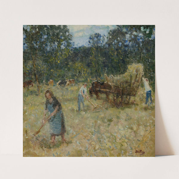 Fenaison by Pierre-Eugène Montézin