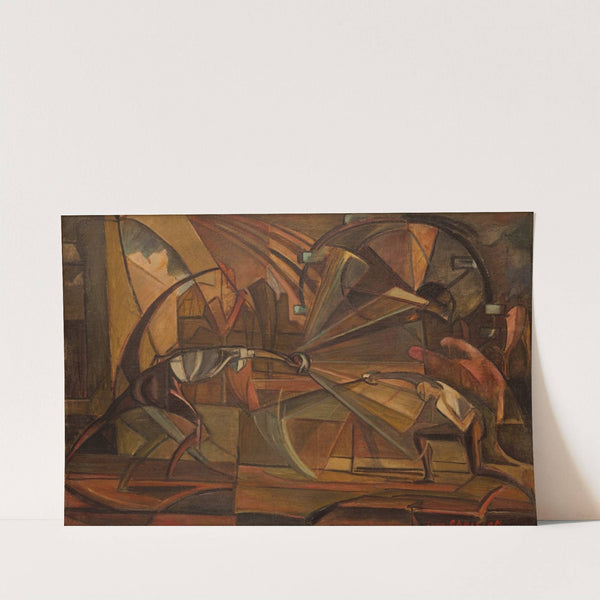 Fencing Match by Leon Chwistek