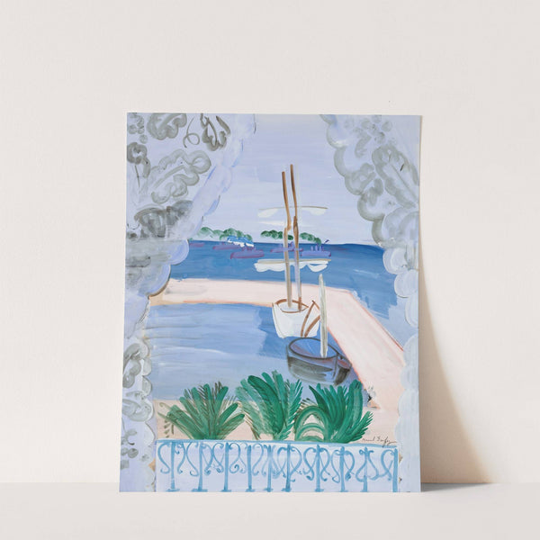 Fenêtre ouverte à Golfe-Juan (circa 1925) by Raoul Dufy