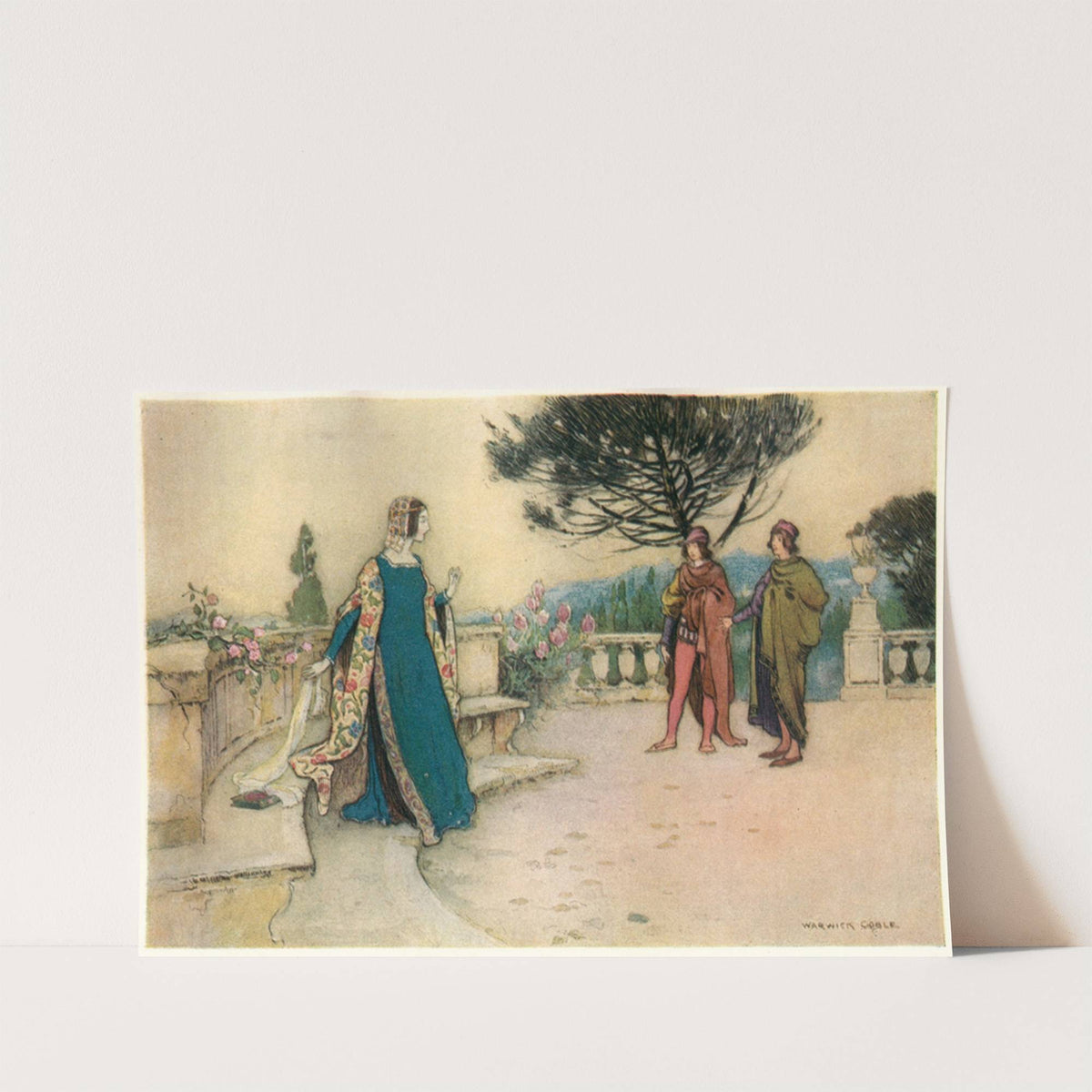 Fenicia and the Two Brothers by Warwick Goble