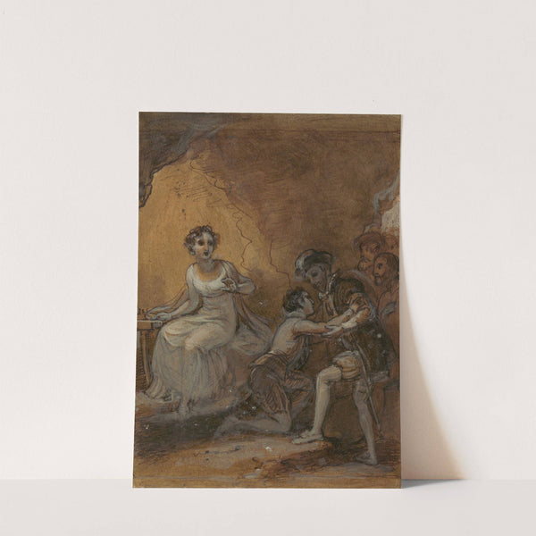 Ferdinand Reunited with his Father by Robert Smirke