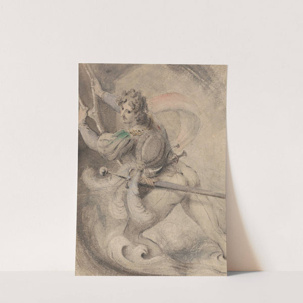 Ferdinand Riding the Waves (ca. 1830) by Theodor von Holst