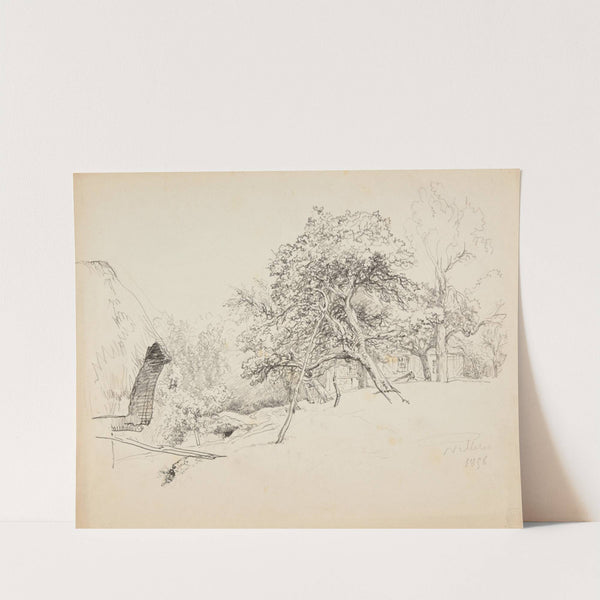 Ferme à Villers by Jacques-Raymond Brascassat