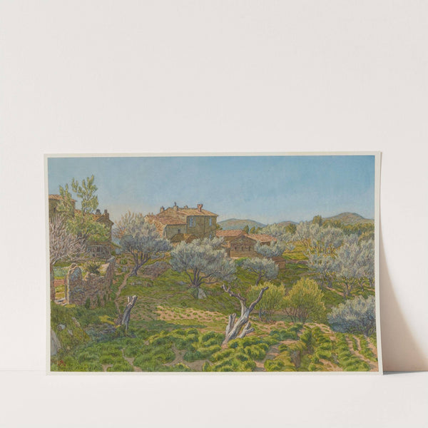 Fermes à Bormes (1926) by Henri Rivière