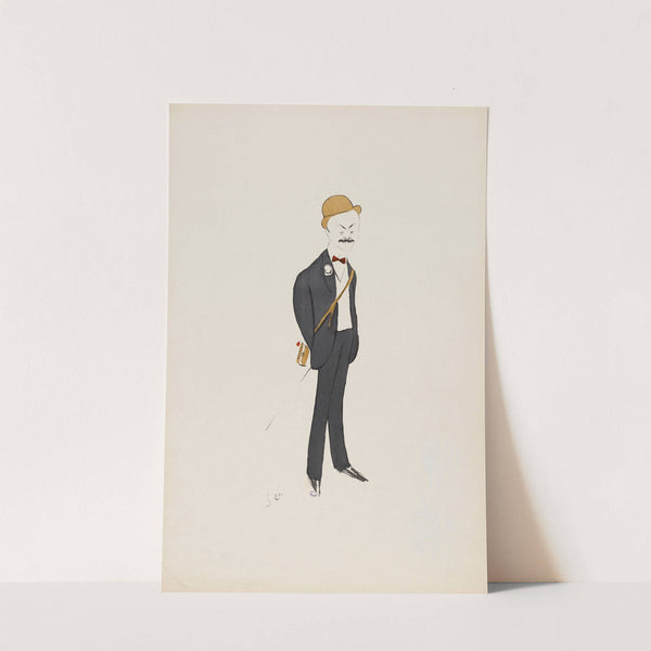 Fernand Charron (1901) by Georges Goursat (Sem)