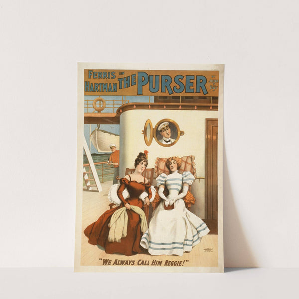 Ferris Hartman in The purser by John T. Day. by Strobridge & Co. Lith.