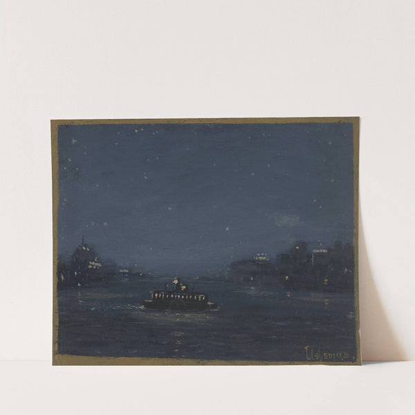 Ferryboat at Night by Louis Michel Eilshemius