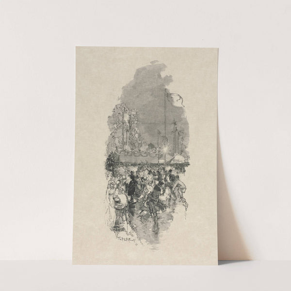 Festival (c. 1870–1918) by Auguste Louis Lepère