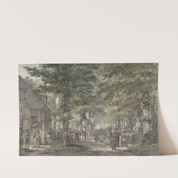 Festival in de Haarlemmer hout by Hendrik Gerrit ten Cate