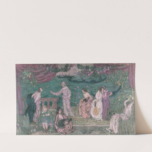 Festival of Venice by Edmond Francois Aman-Jean