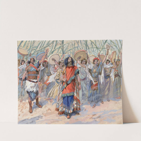 Festivities in Honour of David (c. 1896-1902) by James Tissot