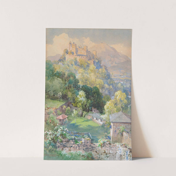 Festung Hohensalzburg von der Richterhöhe by Edward Theodore Compton