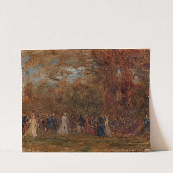 Fête à l’ambassade d’Angleterre à Paris (1889) by Félix Ziem