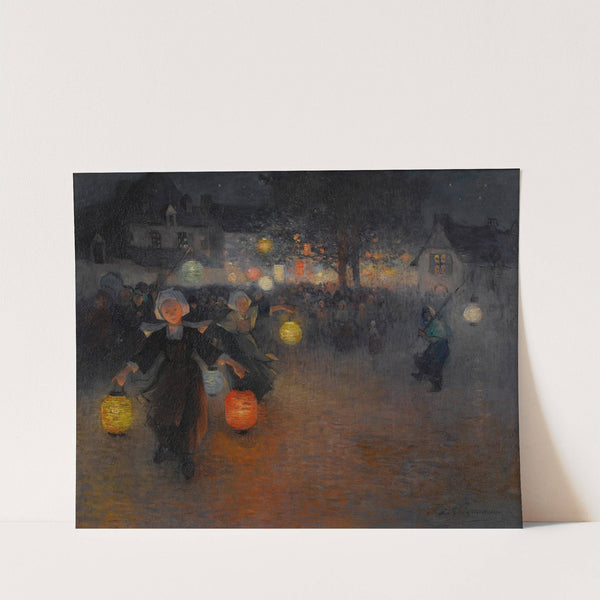 Fête à Pont Aven by Ferdinand du Puigaudeau