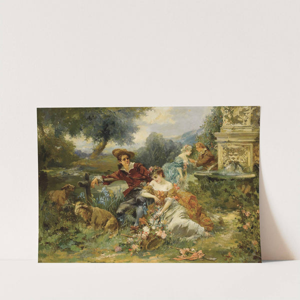 Fête Champêtre by Vicente García De Paredes