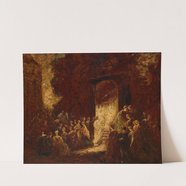 Fête d’Après-Midi (c. 1880) by Adolphe Monticelli