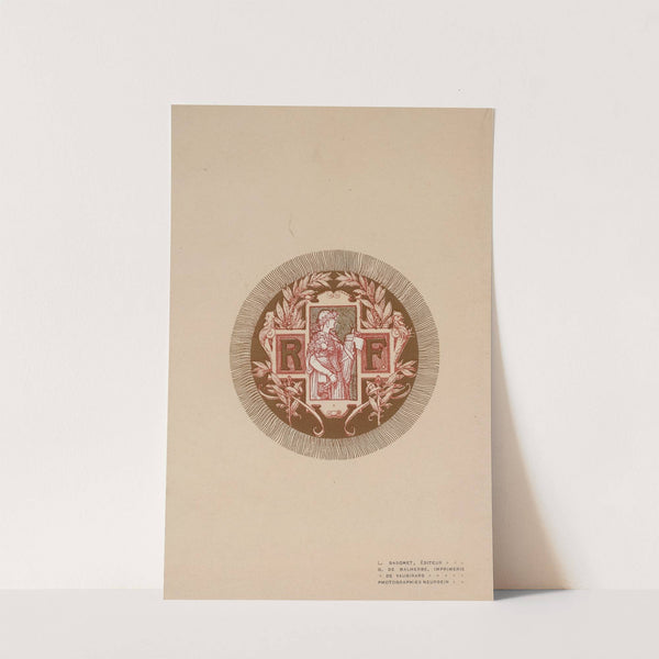 Fête du 3 Novembre 1900 Programme by Fernand Fau