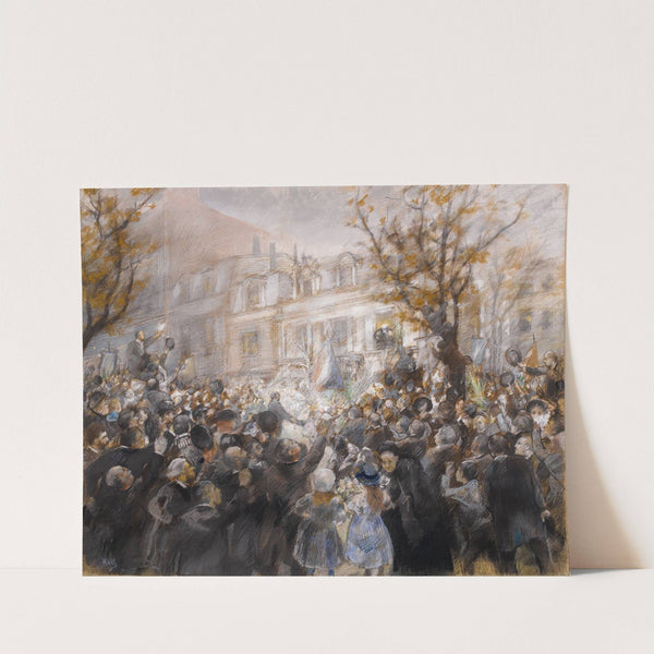 Fête du quatre-vingtième anniversaire de Victor Hugo (1881) by Alfred Philippe Roll