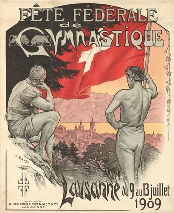 Fête Fédérale de Gymnastique – Lausanne 1909 (1909)