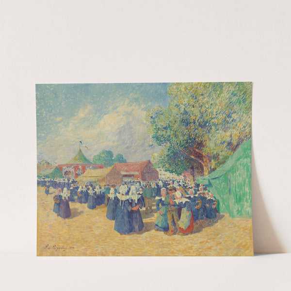 Fête Foraine En Bretagne by Ferdinand du Puigaudeau