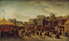 Fête foraine, place Saint-Pierre, à Montmartre, en 1861