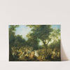 Fête in a Wood by Nicolas Lancret