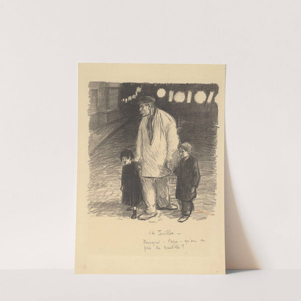 Fête nationale (1894) by Théophile Alexandre Steinlen