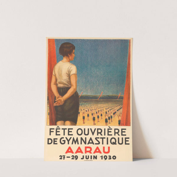 Fête ouvrière de gymnastique – Aarau (1930) by Alfred Marxer