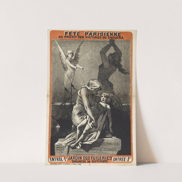 Fete Parisienne Au Profit Des Victimes Du Cholera by Anonymous