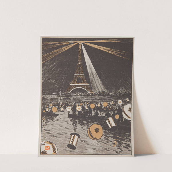 Fete sur la Seine, 14 Juillet (1902) by Henri Rivière