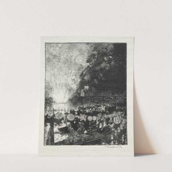 Fête Venitienne (1889) by Auguste Louis Lepère