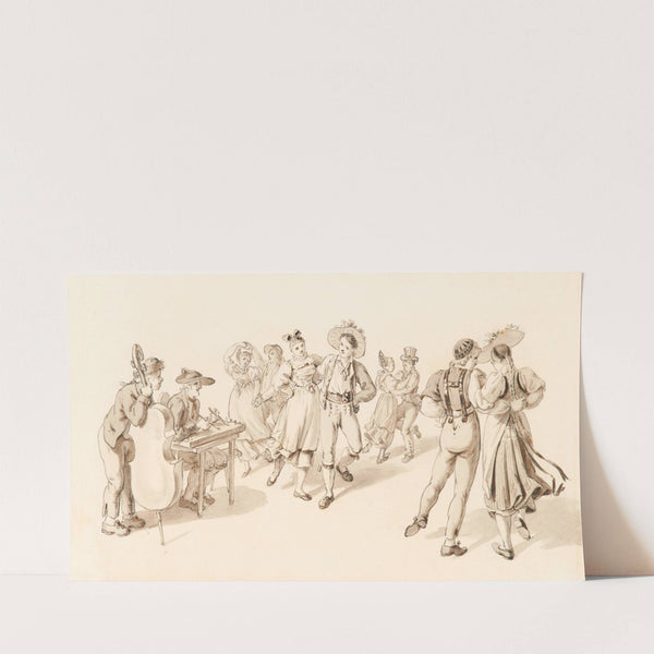 Fête Villageoise (1828) by Franz Niklaus König