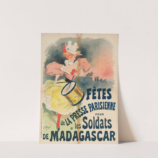 Fetes De La Presse Parisienne Pour Les Soldats De Madagascar (1895) by Georges Meunier