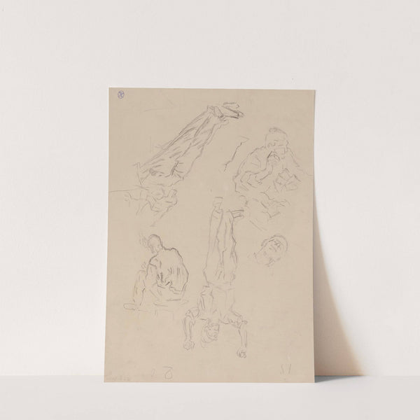 Feuille de croquis (guerre anglo-boer) by Daniel Urrabieta Vierge