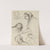 Feuille d’études avec cinq figures by Arthur-Joseph Gueniot