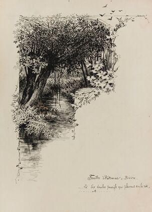 Feuilles d’Automne Bièvre Les Contemplations (1882-1883)