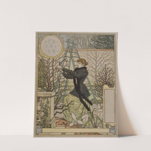 Février (1896-1898) by Eugène Grasset