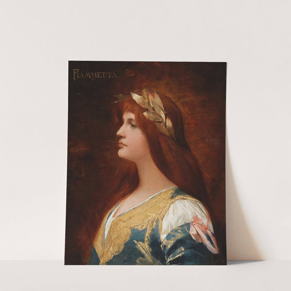 Fiammetta by Eduard Veith