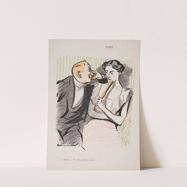 Fiance (1902) by Hermann-Paul