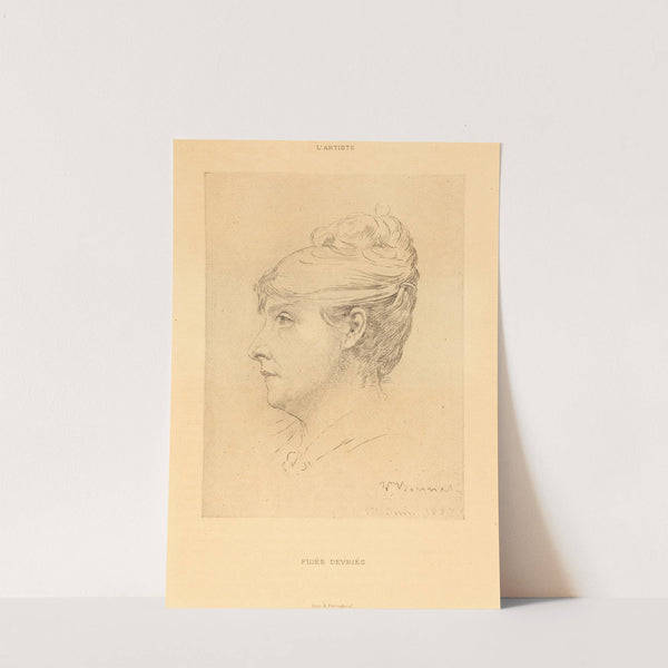 Fidès Devriès by Léon Bonnat