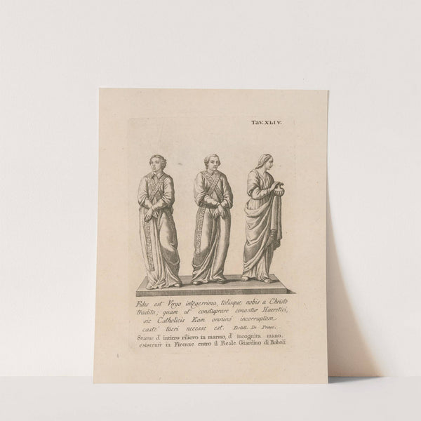 Fides est Virgo interrima, talisque nobis a Christo tradita by Gaetano Vascellini