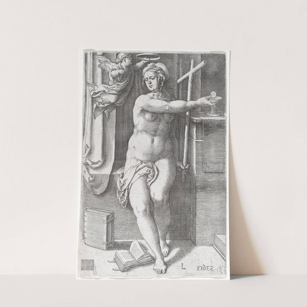 Fides (Faith) by Lucas Van Leyden