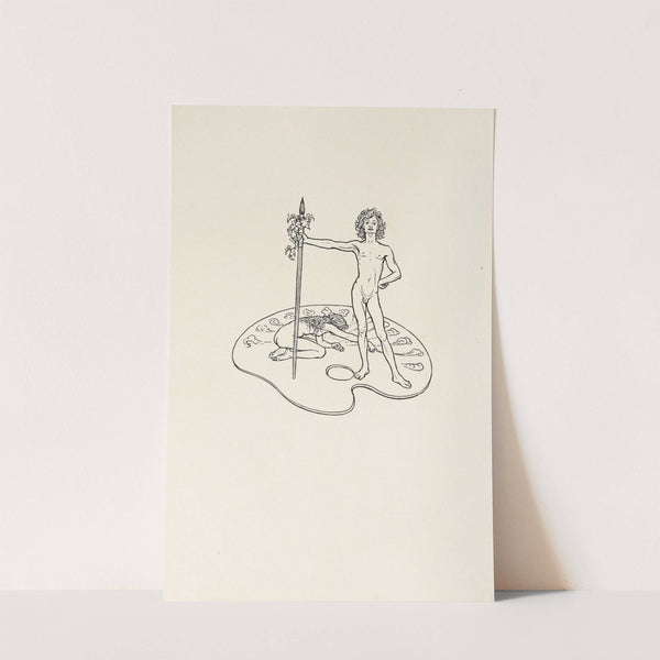 Fidus-Serie - zwölf Illustrationen Pl.12 by Fidus