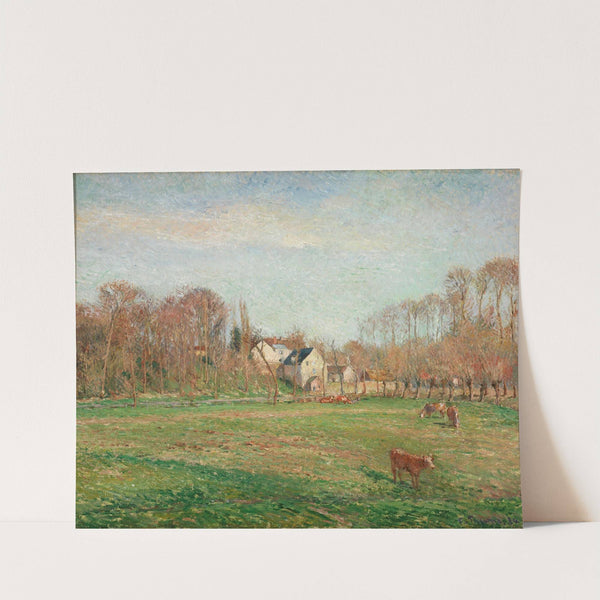 Field and Mill at Osny (1884) by Camille Pissarro