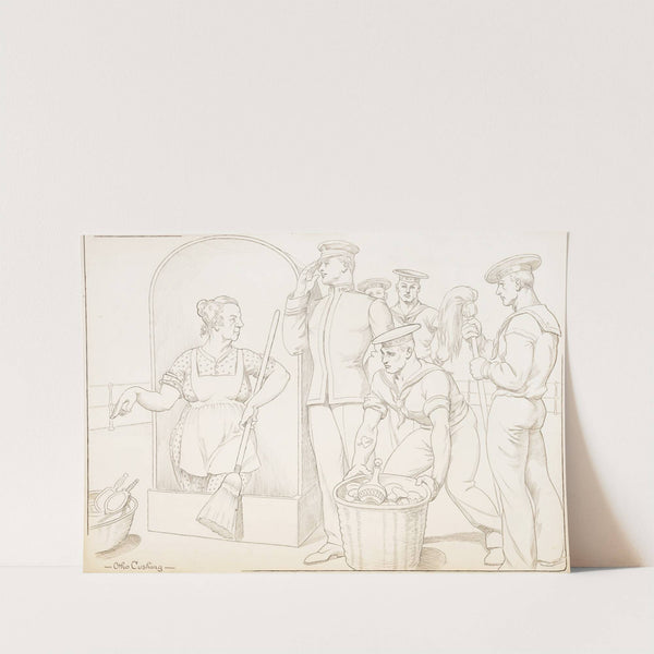 Field Day in the Navy by Otho Cushing